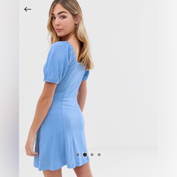 ASOS Blue Summer Mini Dress - Picture 2 of 6